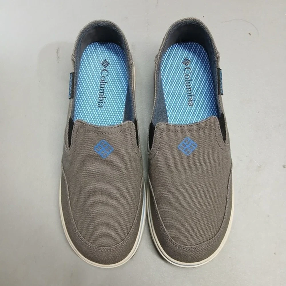 Columbia Crankbait Omni-Grip Casual Sneakers Youth Size 6 Multi Canvas Slip‎ On